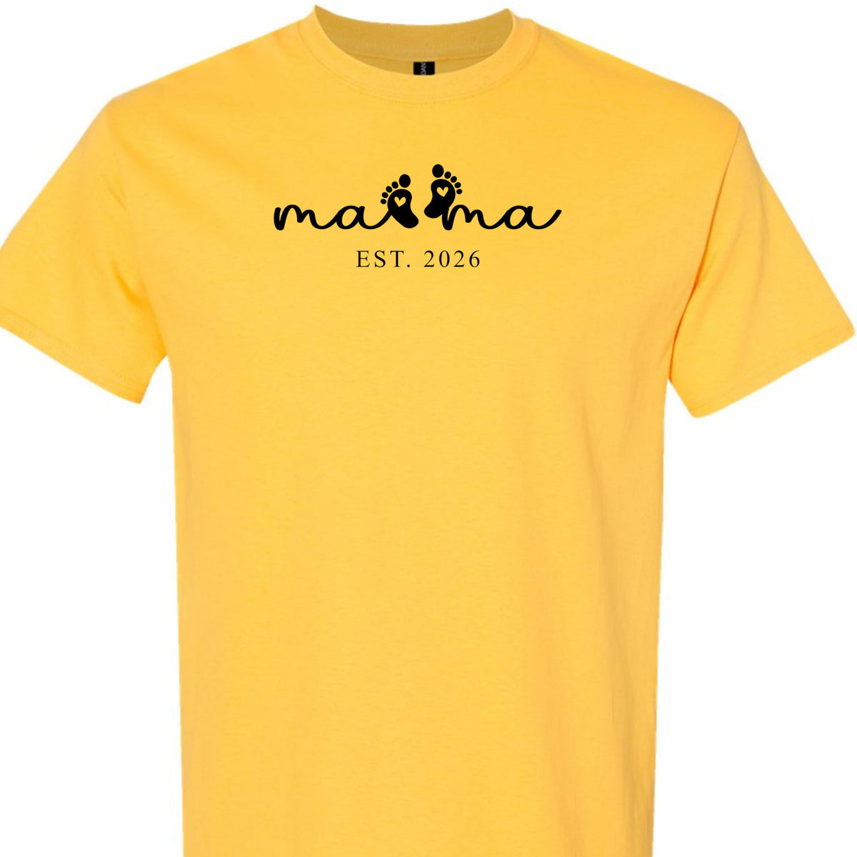 Mama Graphic Tee for Women, Cute Minimalist Mom Shirt, for New Mom