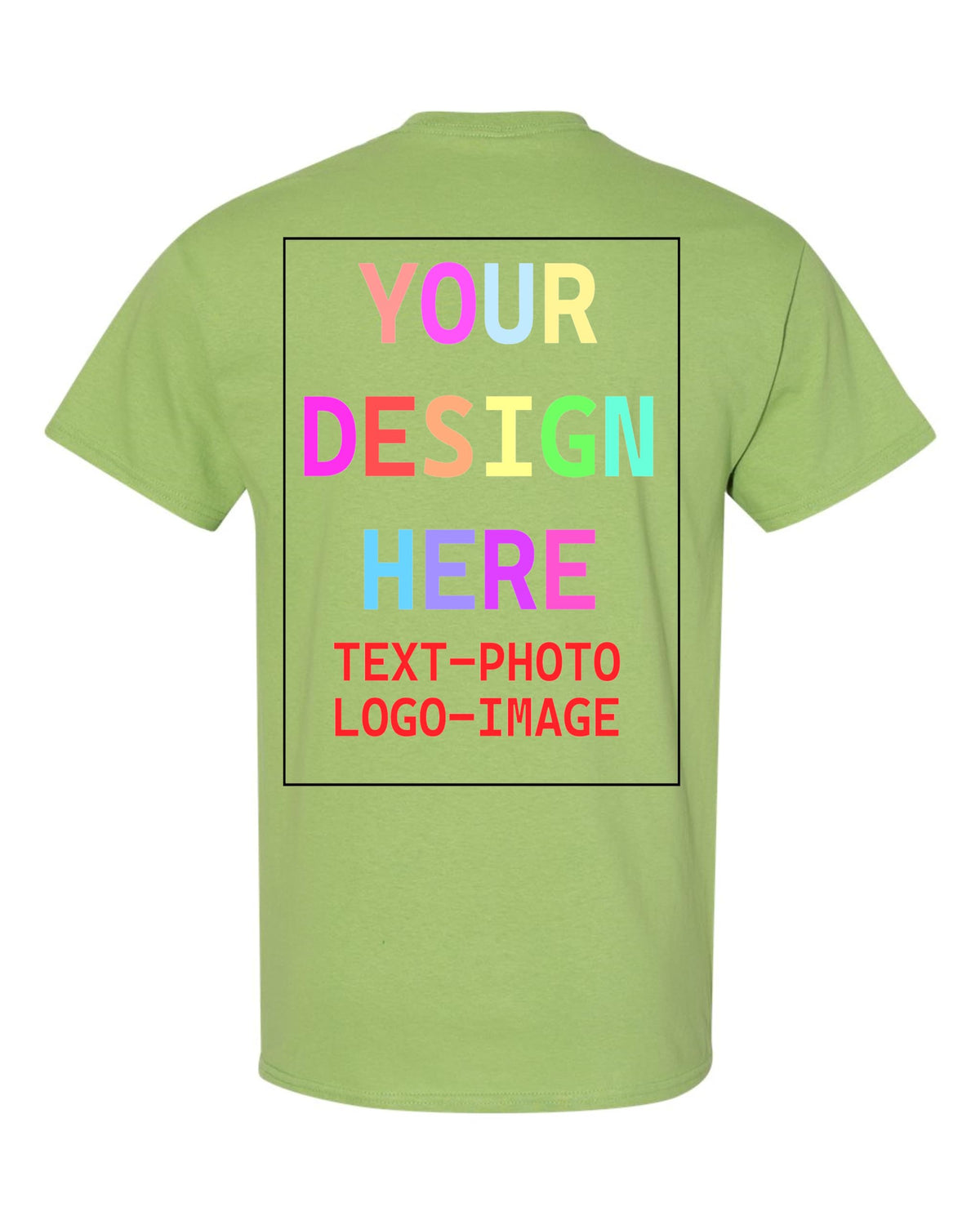 Custom T-Shirt for Men and Women, Design Your Own, Personalized Tee, Add Your Text Photo