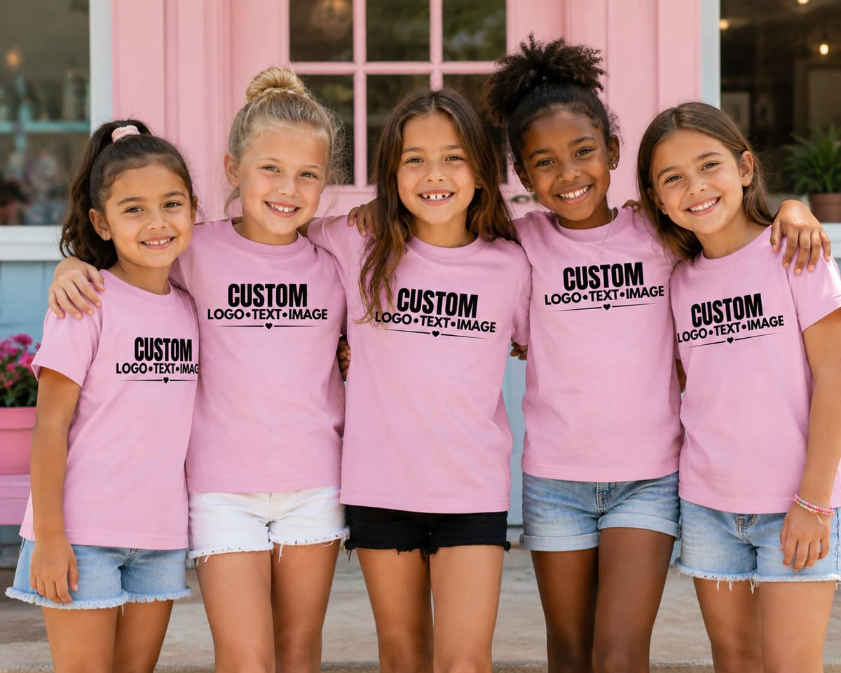 World and Space Custom Youth T-Shirt Personalized Kids Shirt