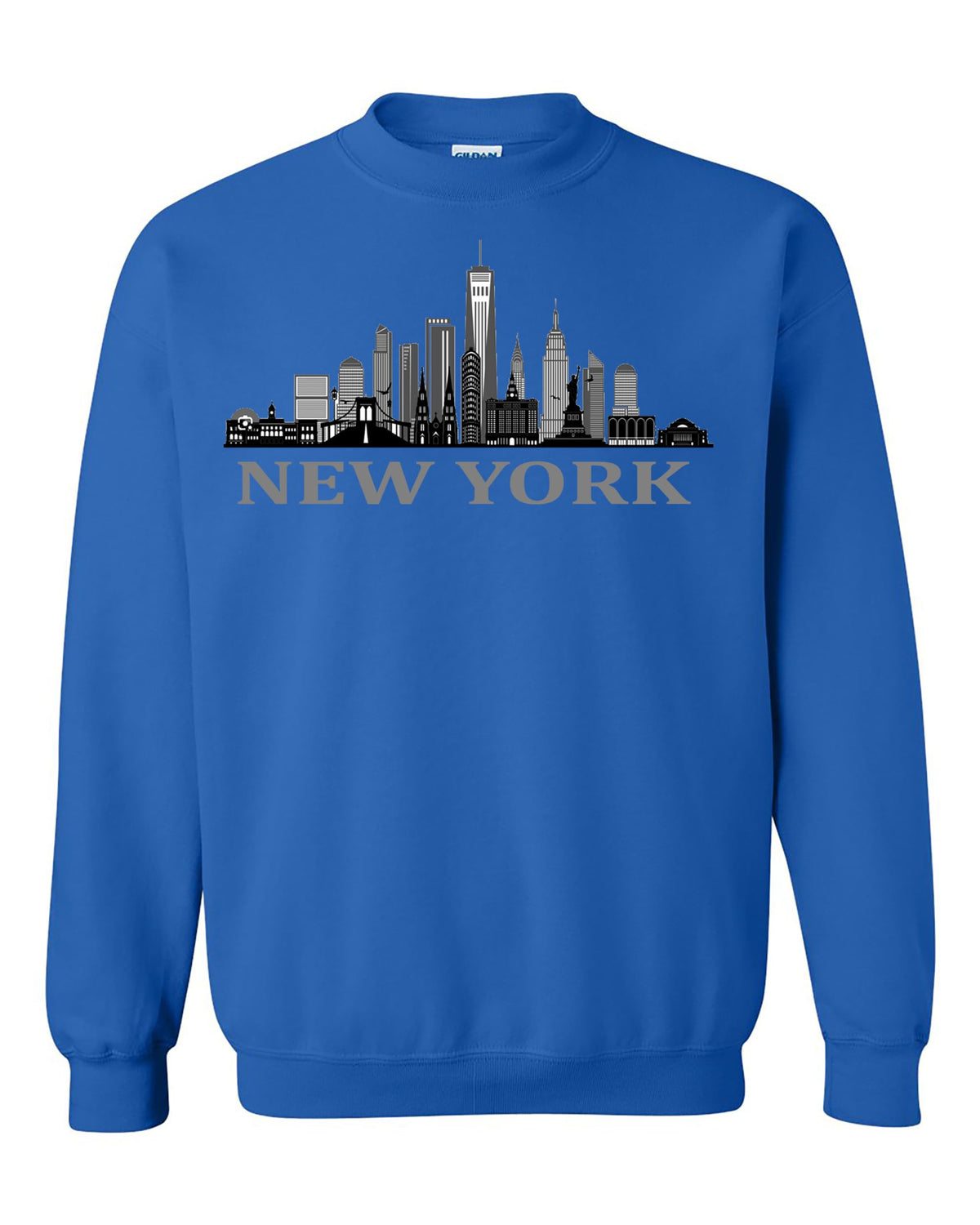 World and Space - New York Sweatshirt NYC Fleece Sweatshirt Graphic Sweatshirt Women Men Unisex