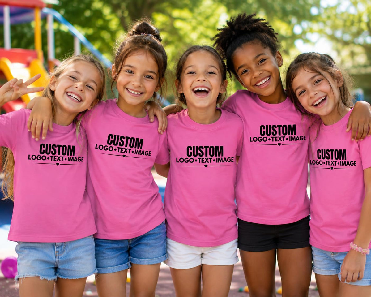 World and Space Custom Youth T-Shirt Personalized Kids Shirt