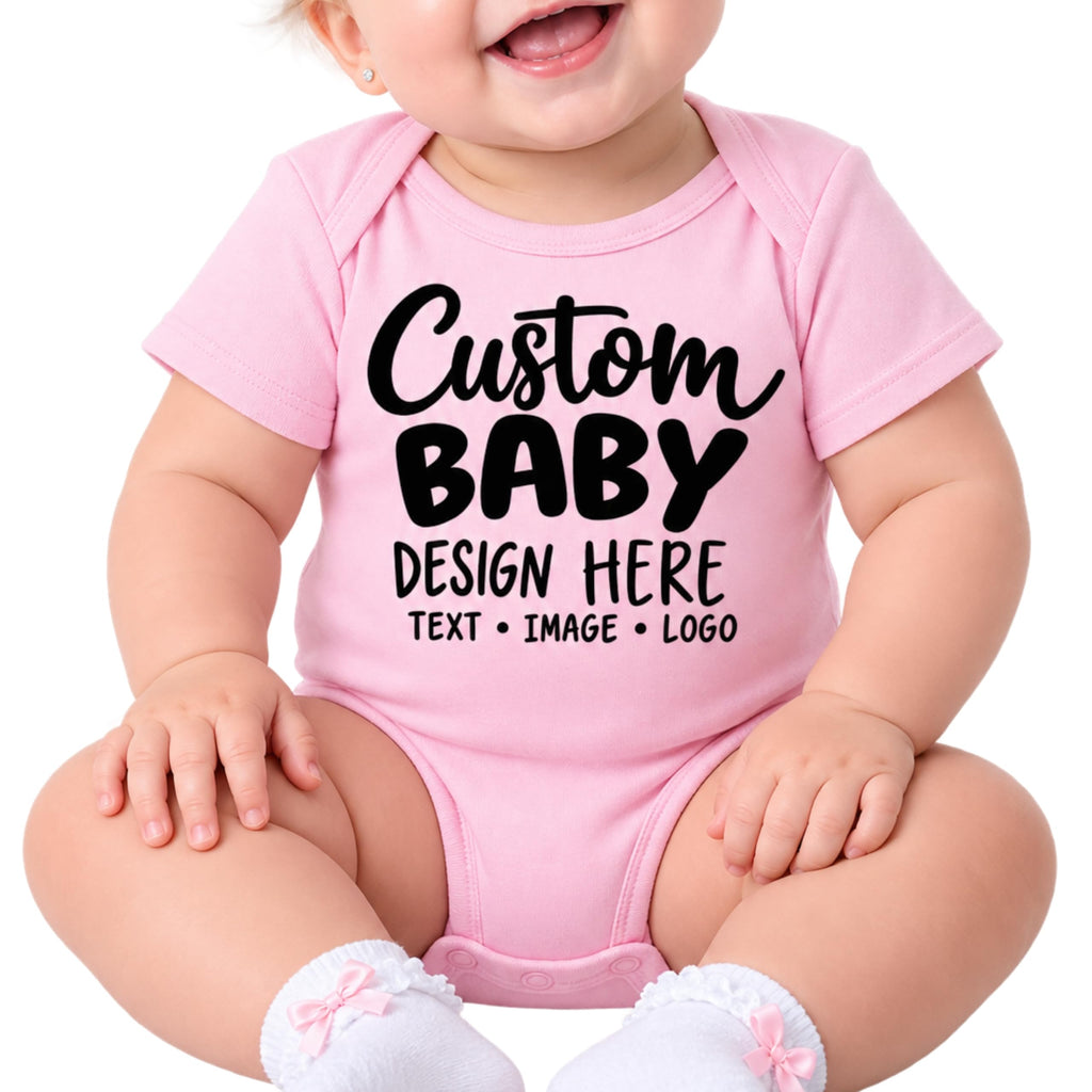 World and Space Custom Personalized Baby Bodysuit for Boys & Girls