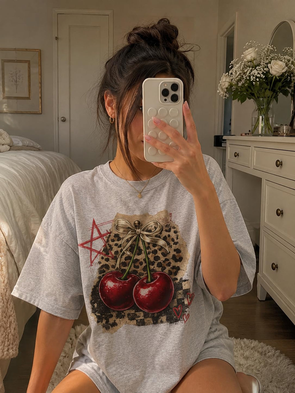 Vintage Cherry Graphic Tee