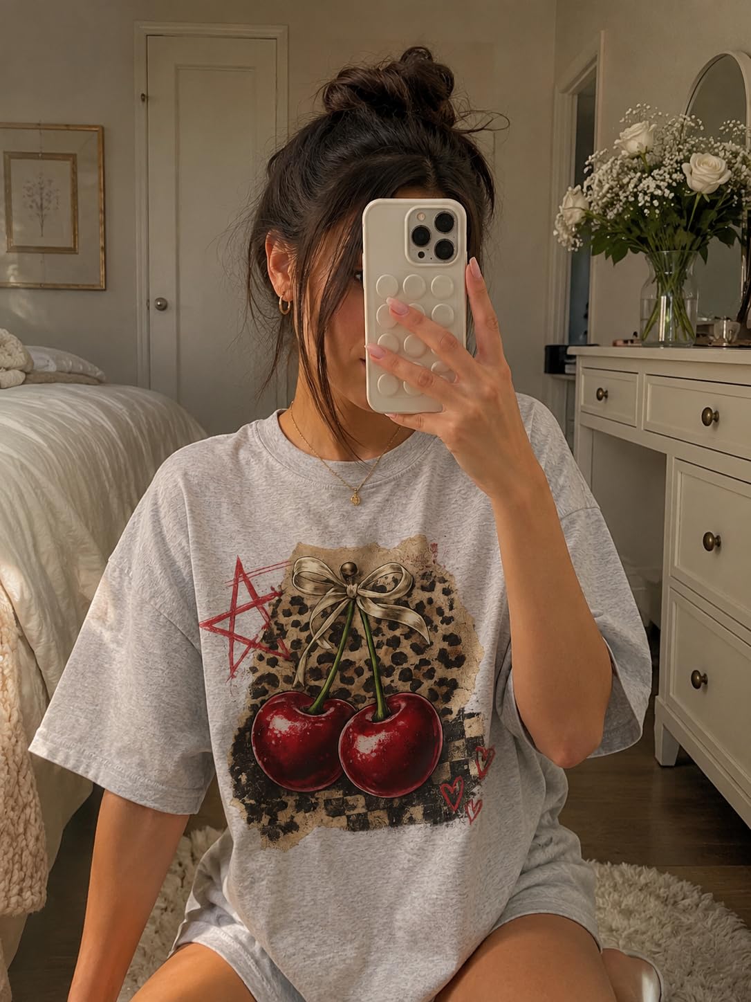 Vintage Cherry Graphic Tee