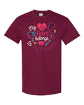 World and Space My Heart Belongs to My Patients T-Shirt – Nurse & Healthcare Worker Appreciation Gift – Medical Themed