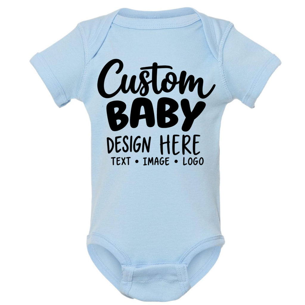 World and Space Custom Personalized Baby Bodysuit for Boys & Girls