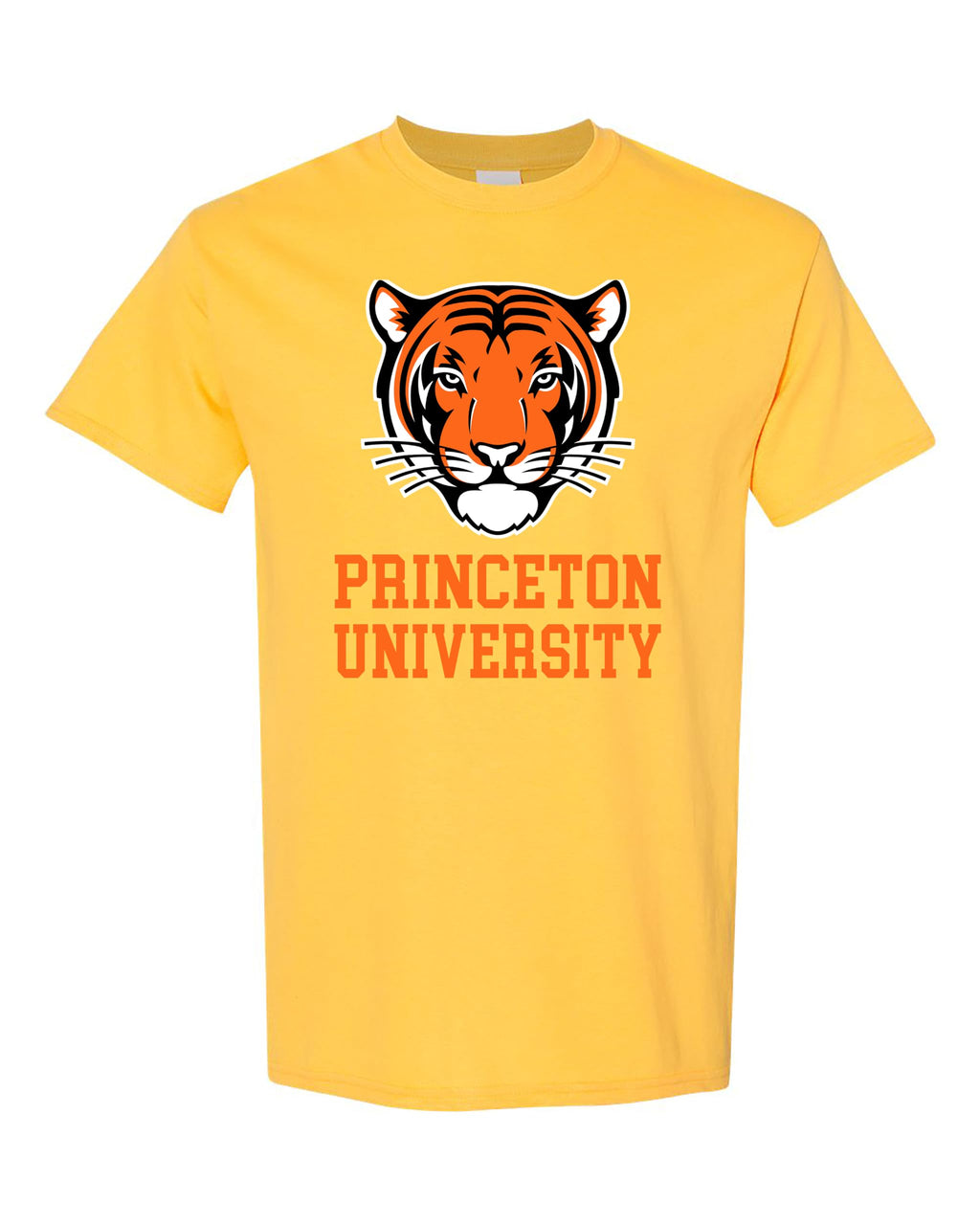 Princeton University Tiger Head Classic Collegiate Graphic T-Shirt