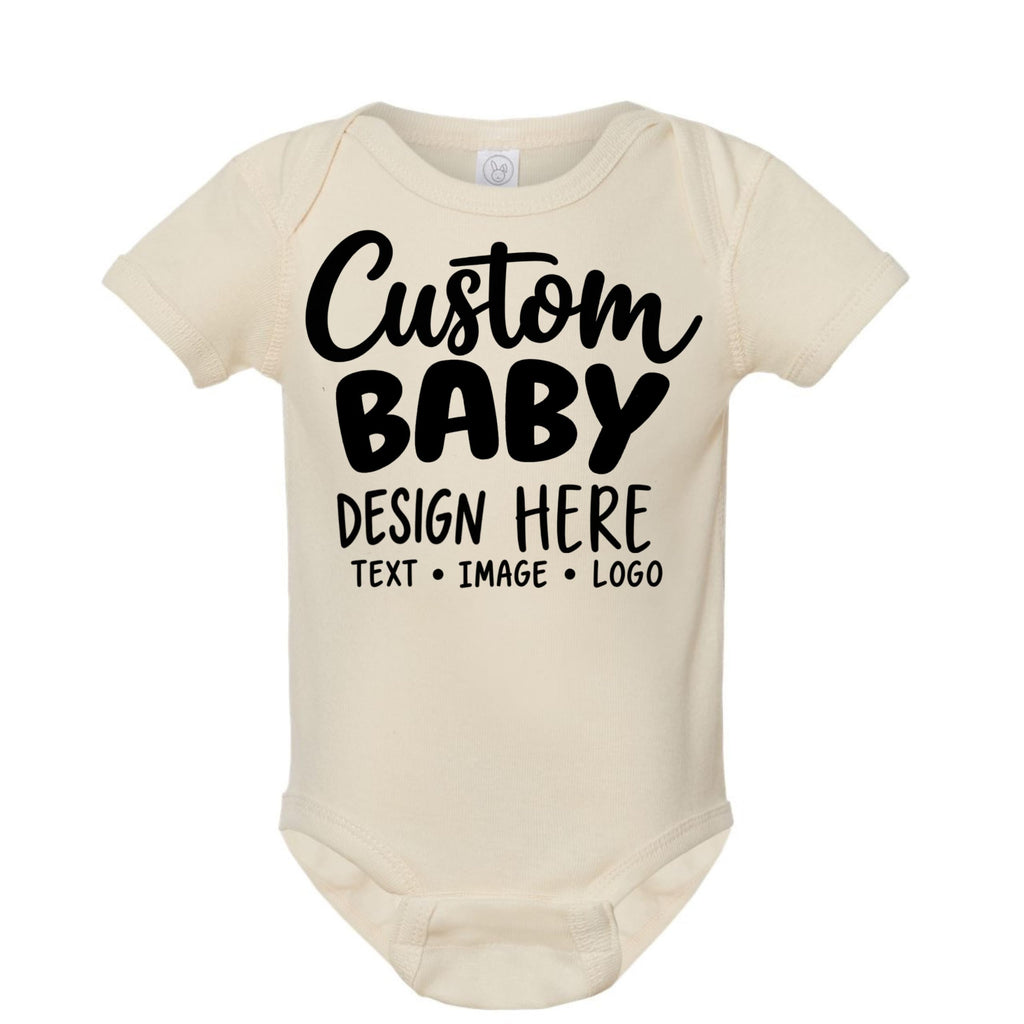 World and Space Custom Personalized Baby Bodysuit for Boys & Girls