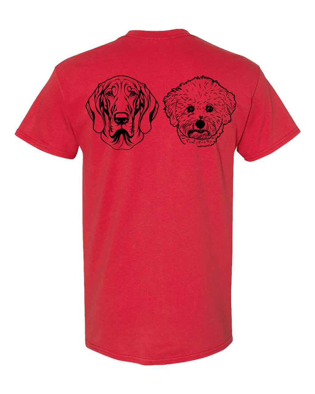 Custom Dog Breed and Name Shirt – Personalized Dog Lover T-Shirt, Pet Owner Gift