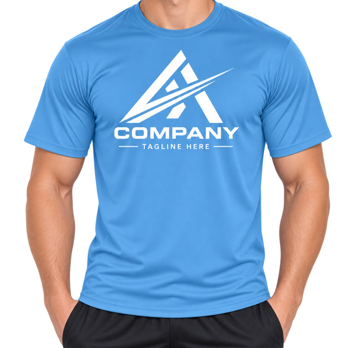 World and Space Custom Logo Personalized Quick-Dry T-Shirt