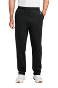 Champion P800 Black Powerblend Open Bottom Sweatpant