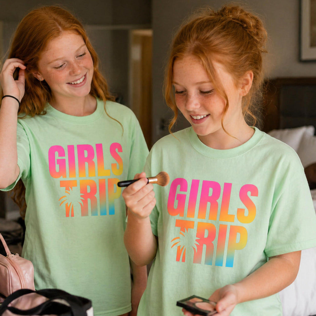 Girls Trip Shirts for Women, Matching Vacation T-Shirts, Beach Trip Outfit, Travel Shirts