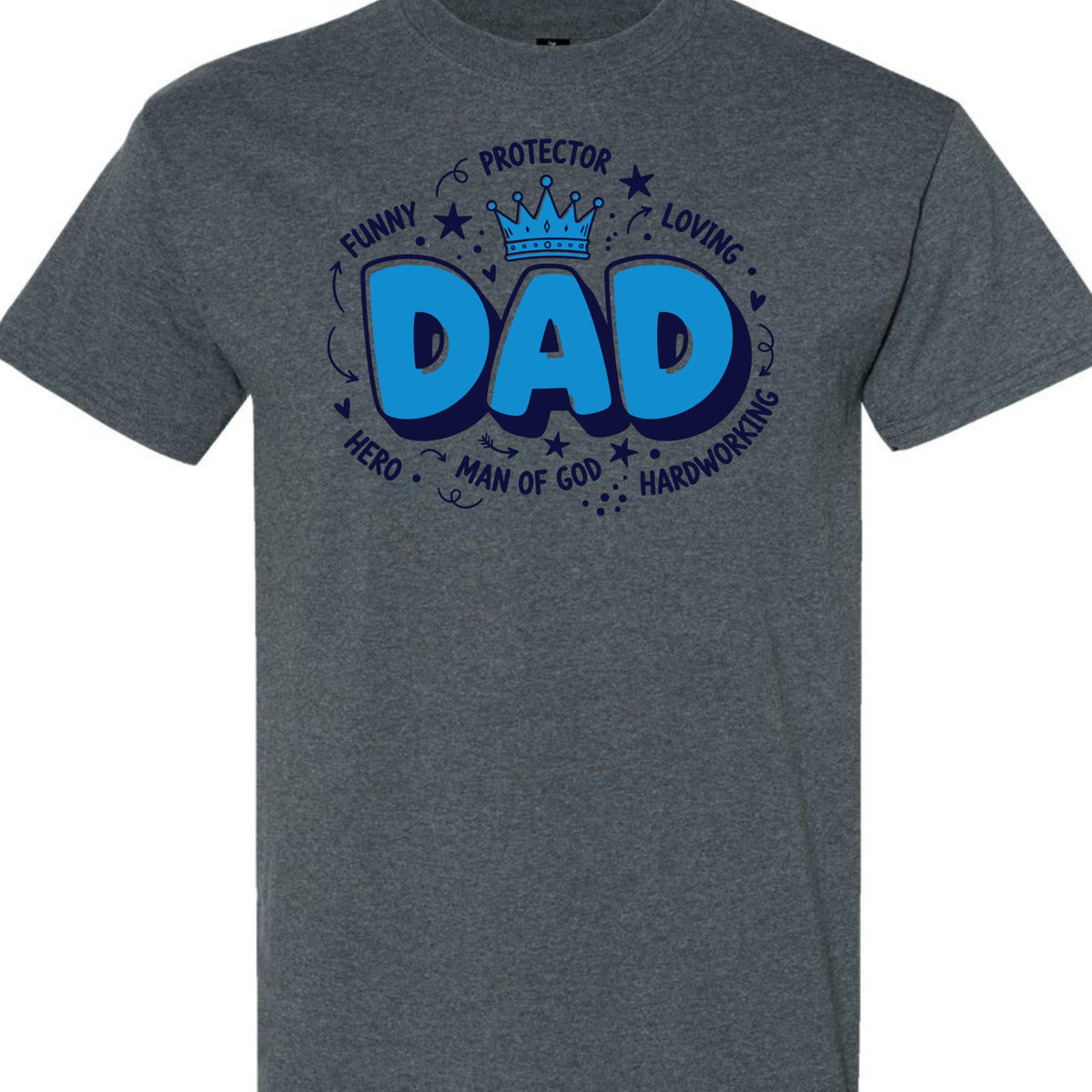 Dad Shirt Funny Graphic Tee for Men, T-Shirt