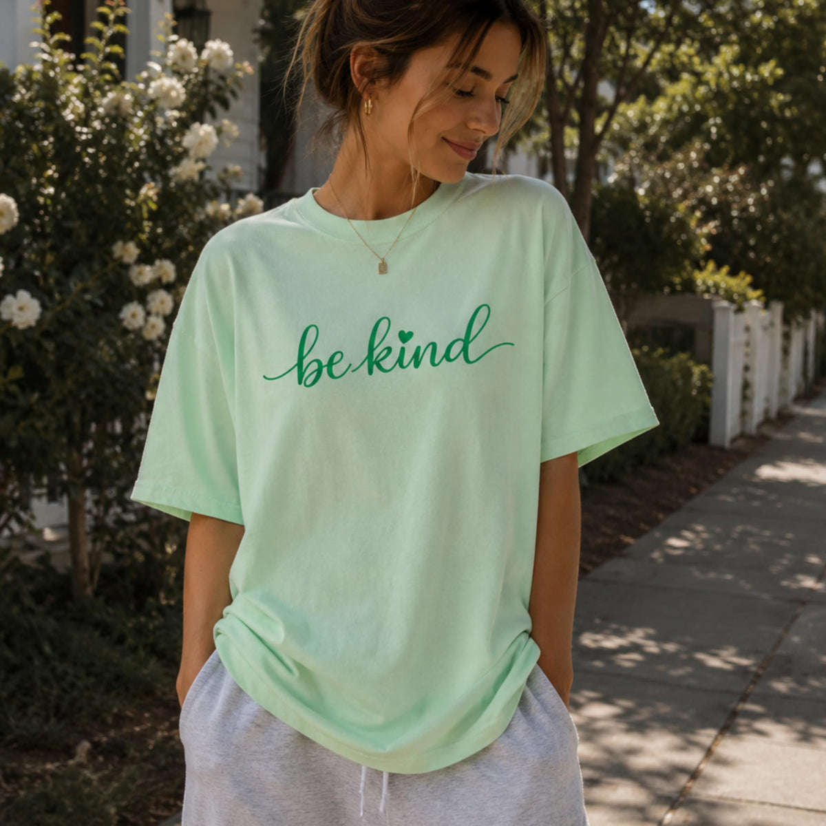 Be Kind Shirt for Women and Men, Inspirational Graphic Tee, Positive Quote, Aesthetic Kindness, Mental Health Awareness