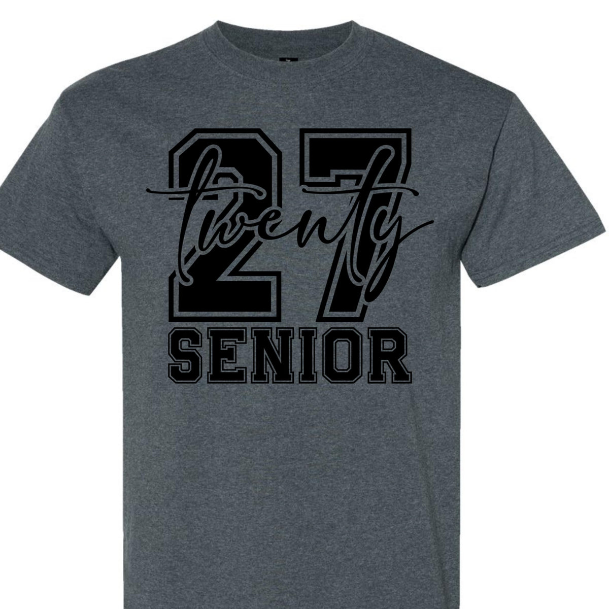 World and Space Senior 2027 T-Shirt for Teen Girls, Class of 2027 Graduation Tee, Trendy Senior Year Outfit