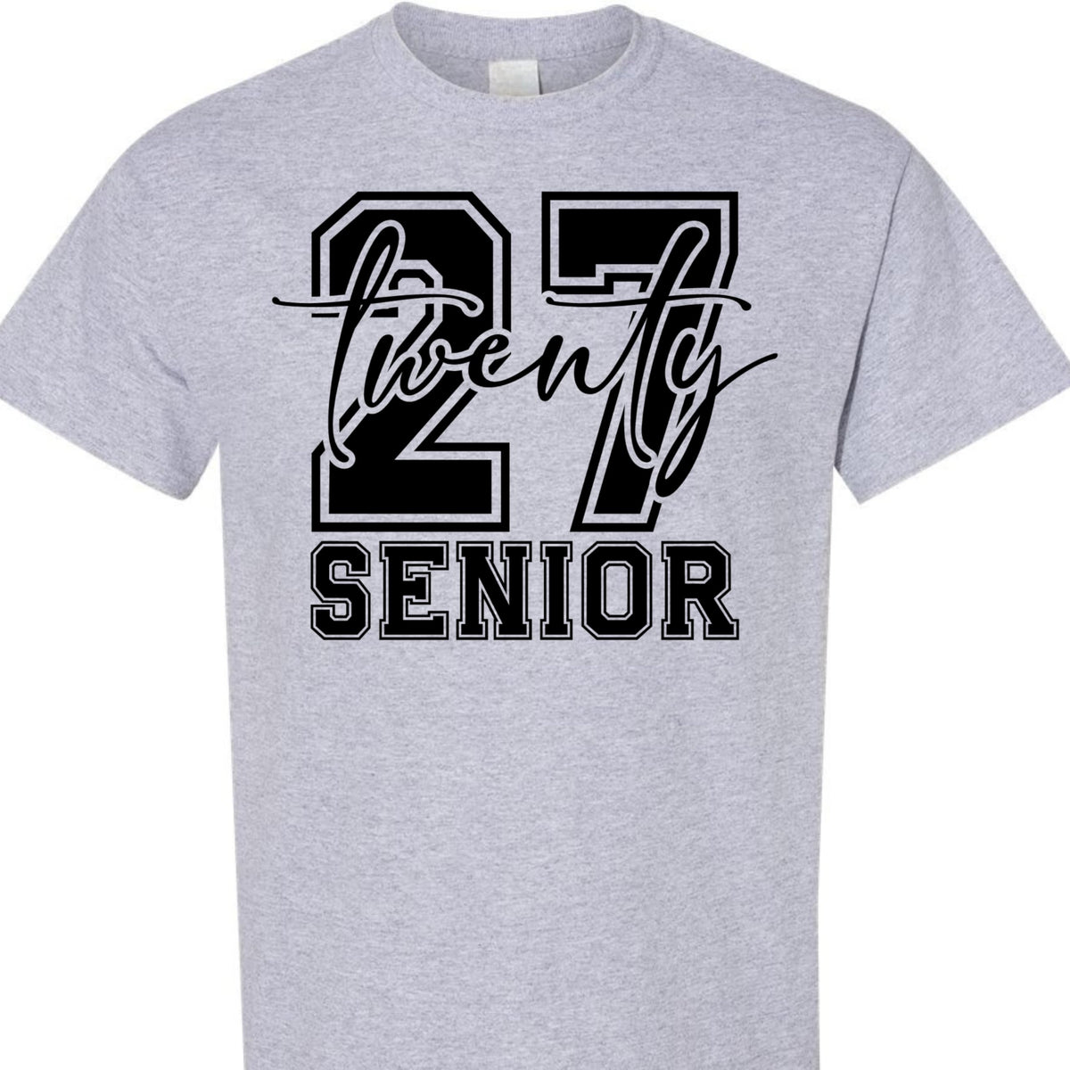 World and Space Senior 2027 T-Shirt for Teen Girls, Class of 2027 Graduation Tee, Trendy Senior Year Outfit