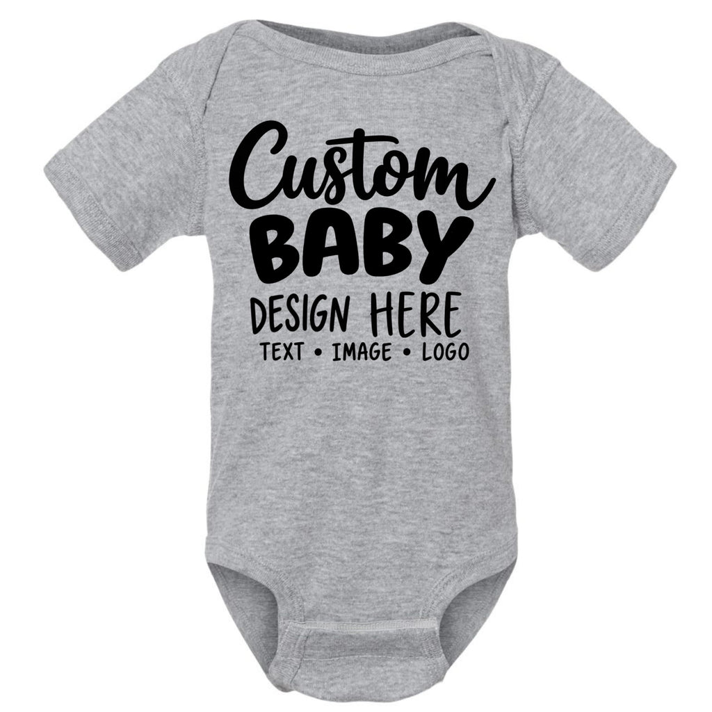 World and Space Custom Personalized Baby Bodysuit for Boys & Girls
