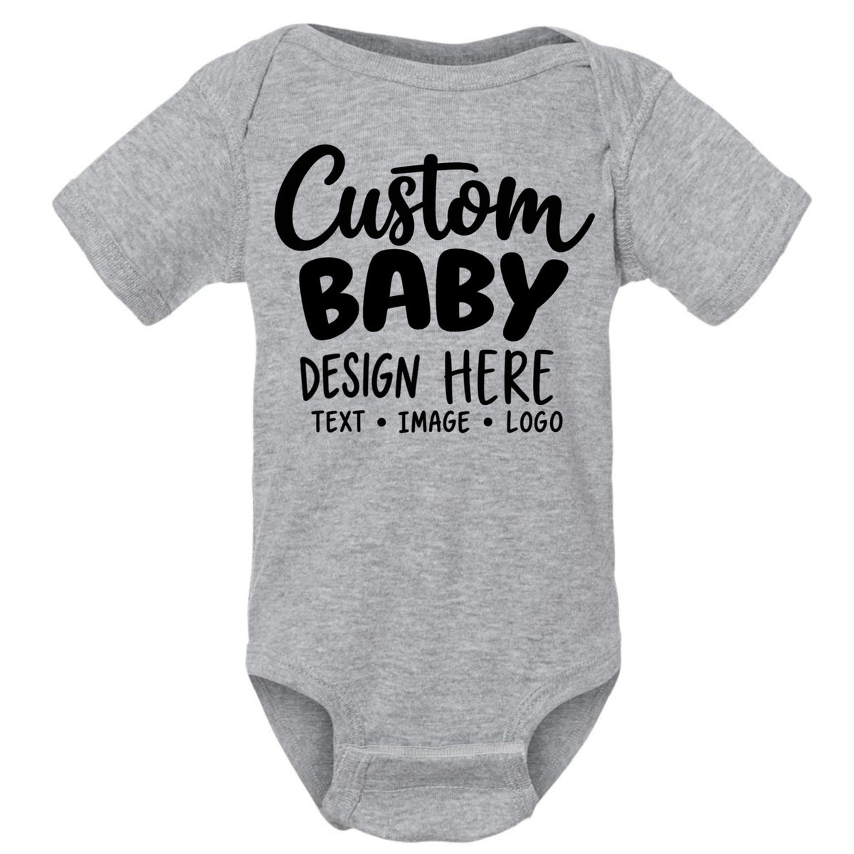World and Space Custom Personalized Baby Bodysuit for Boys & Girls