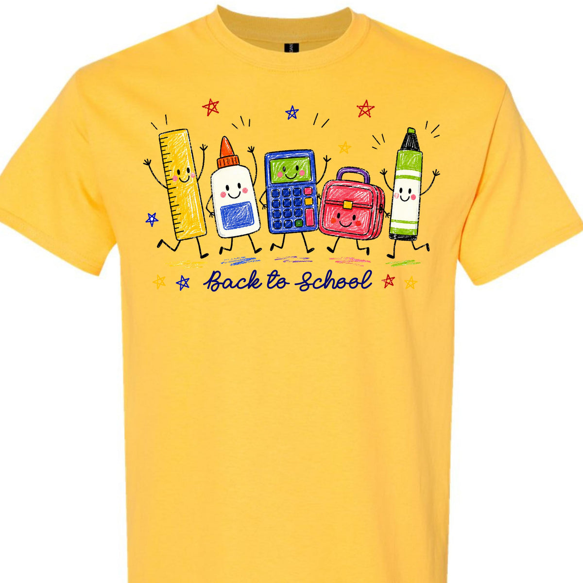 Back to School Graphic Tee for Teachers and Students