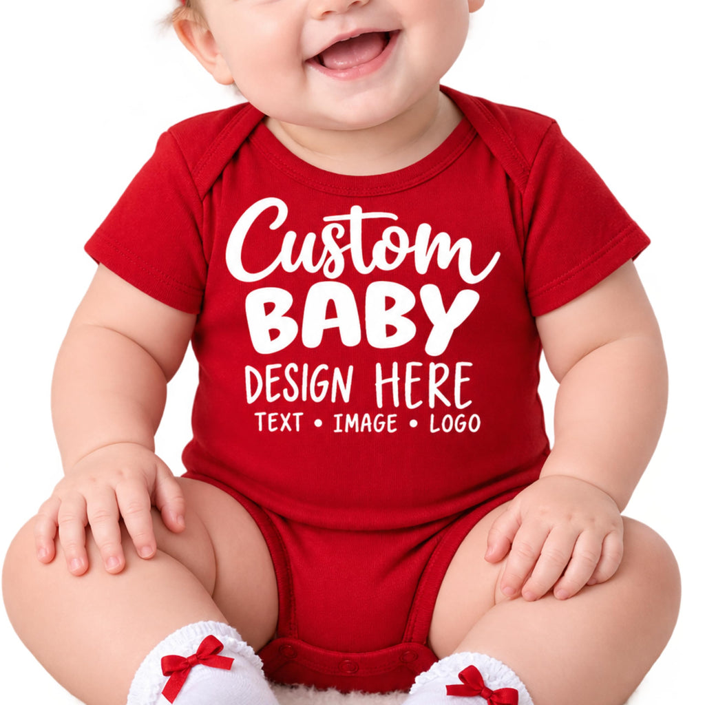 World and Space Custom Personalized Baby Bodysuit for Boys & Girls