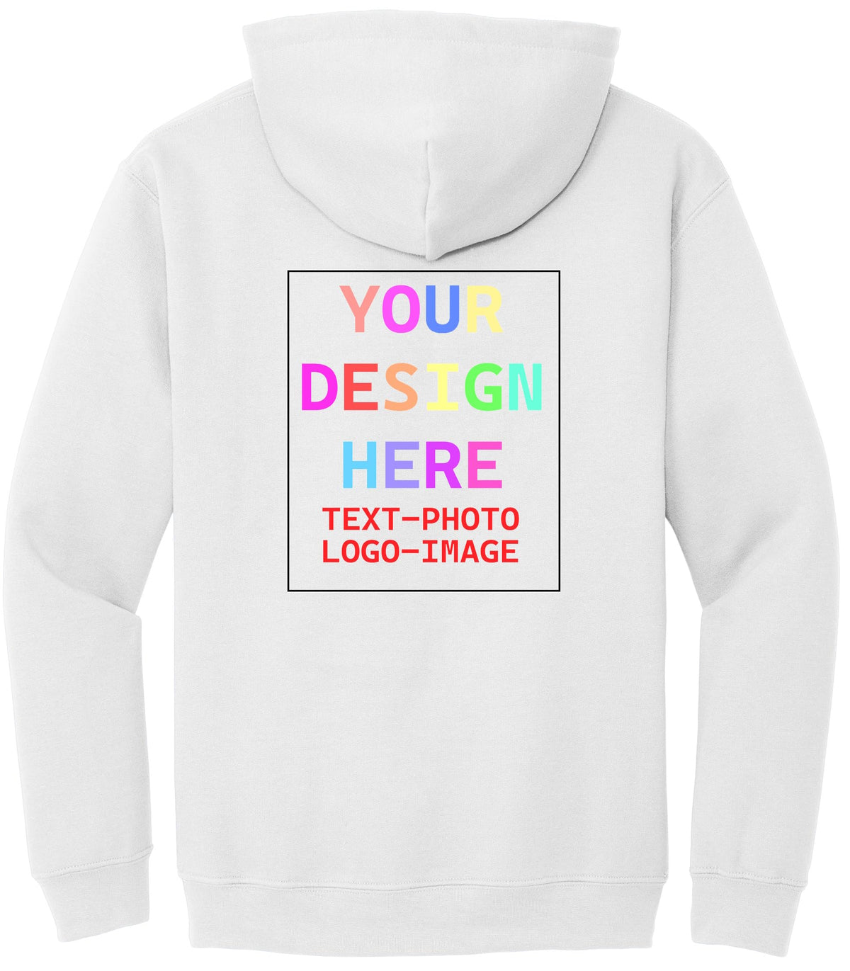Custom Hoodie for Men and Women, Design Your Own, Personalized Sweatshirt Hoodie, Add Your Text Photo Print