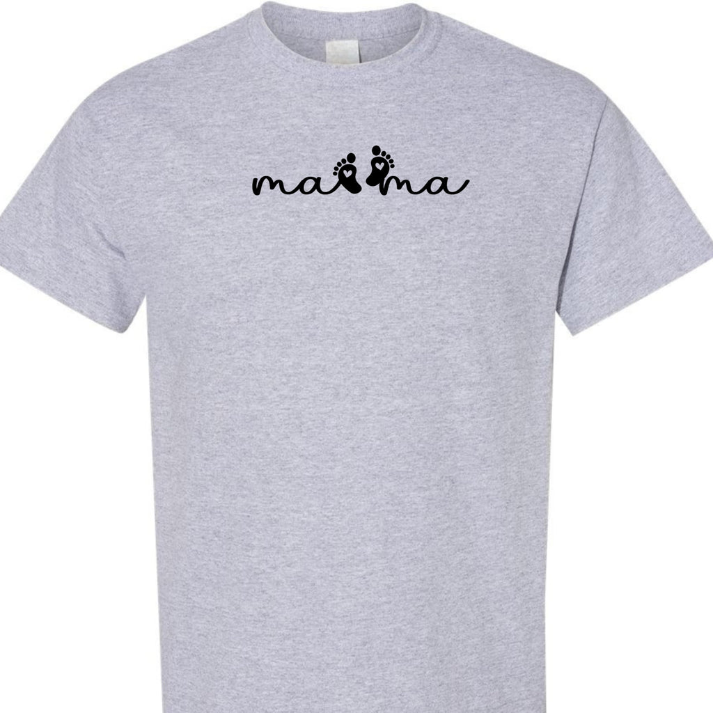 Mama Graphic Tee for Women, Cute Minimalist Mom Shirt, for New Mom