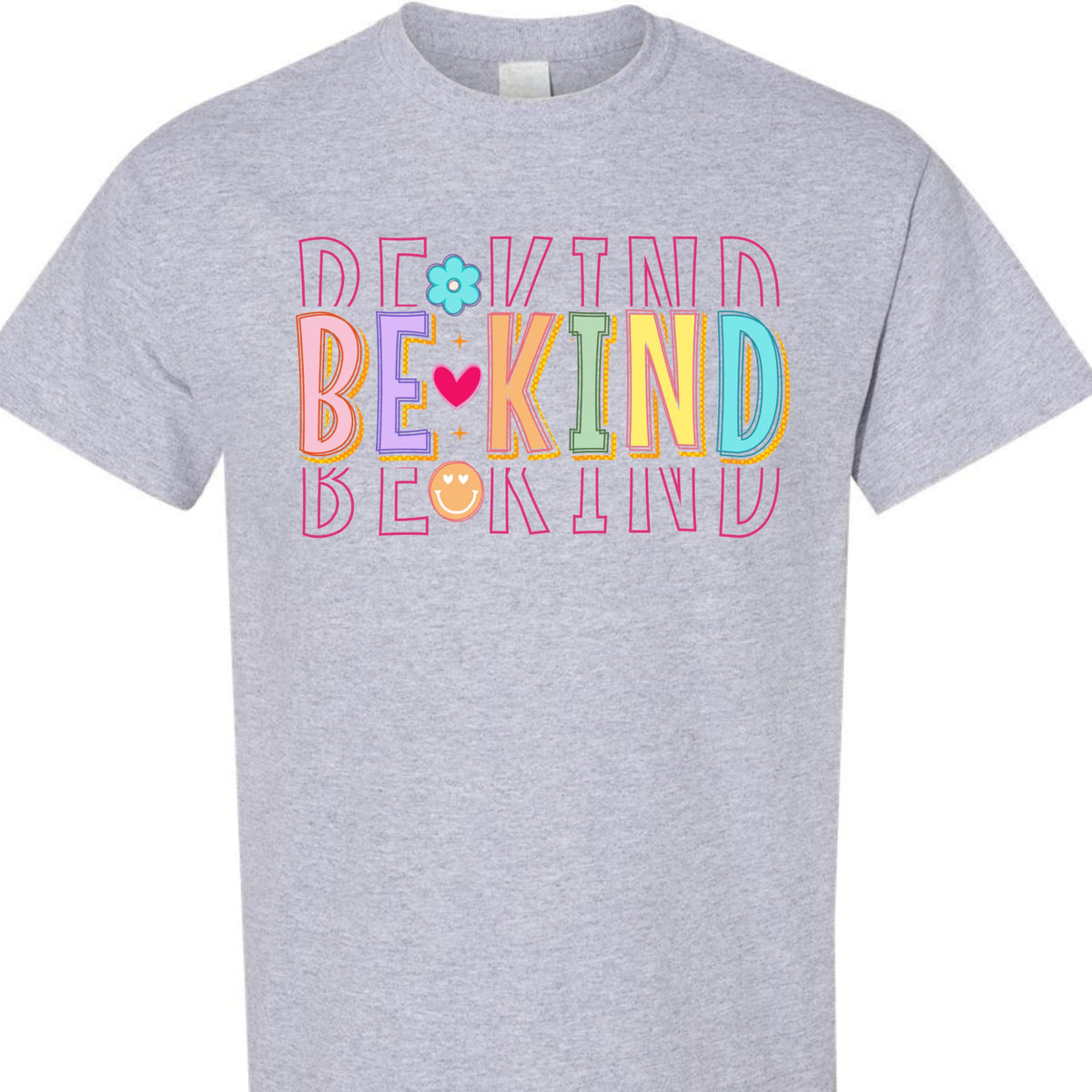 Be Kind Shirt for Women Men, Retro Kindness Graphic Tee, Inspirational Positive Quote, Positiveness