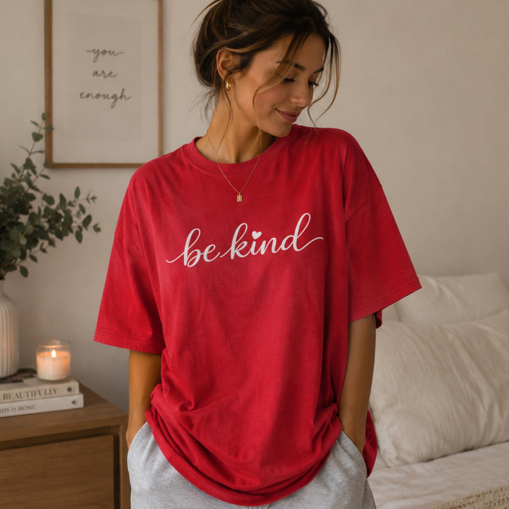 Be Kind Shirt for Women and Men, Inspirational Graphic Tee, Positive Quote, Aesthetic Kindness, Mental Health Awareness