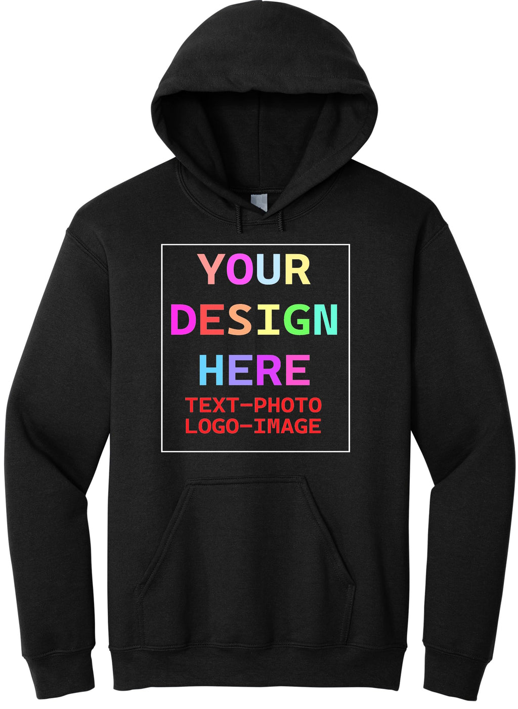 Custom Hoodie for Men and Women, Design Your Own, Personalized Sweatshirt Hoodie, Add Your Text Photo Print