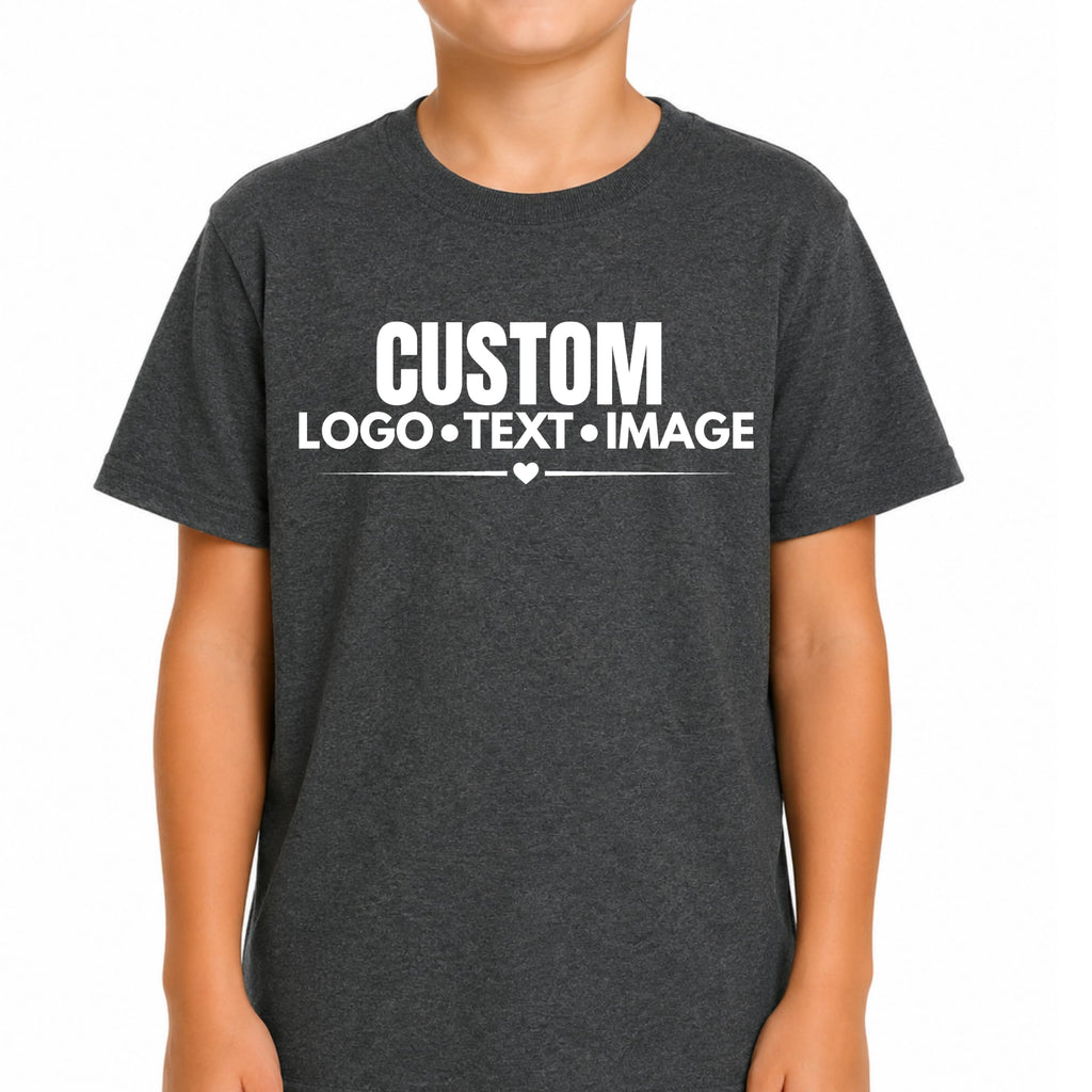 World and Space Custom Youth T-Shirt Personalized Kids Shirt