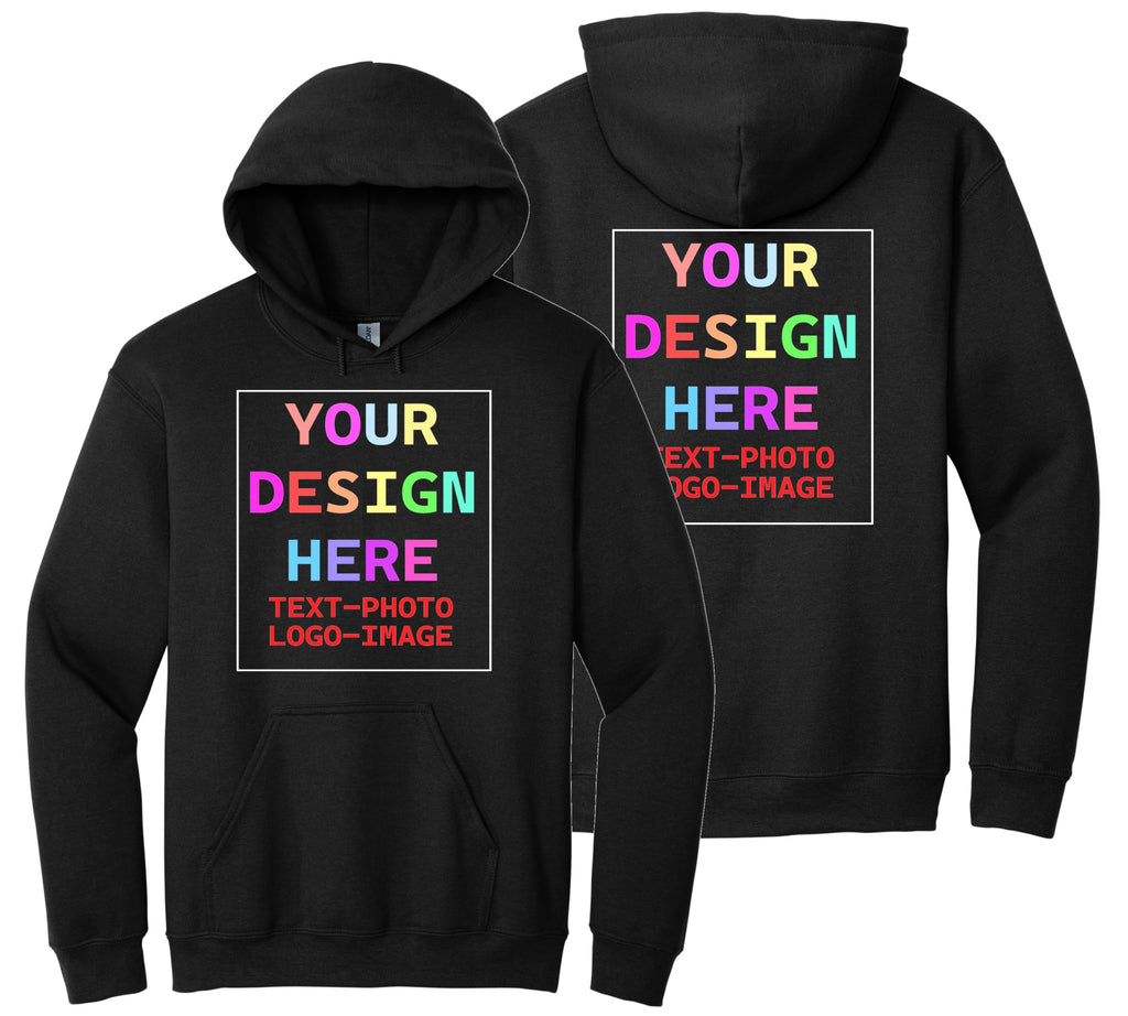 Custom Hoodie for Men and Women, Design Your Own, Personalized Sweatshirt Hoodie, Add Your Text Photo Print
