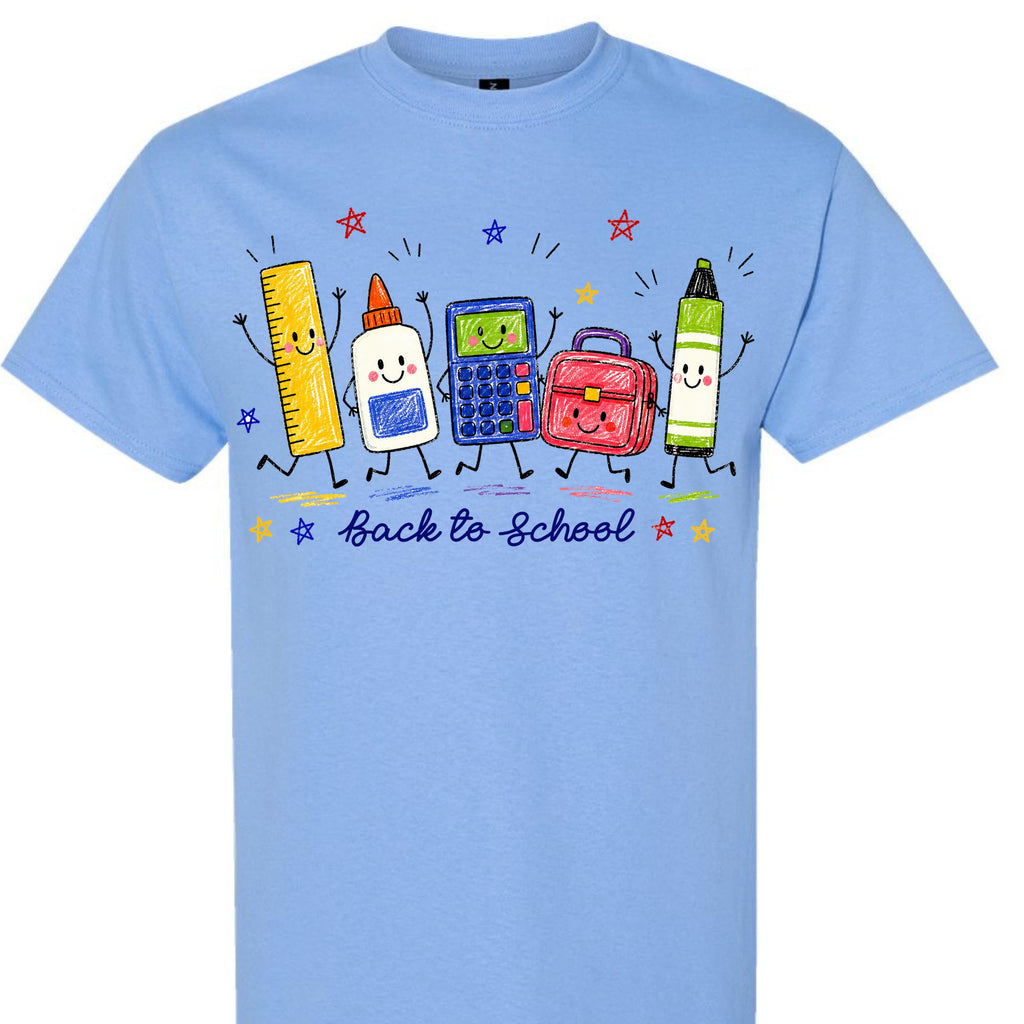Back to School Graphic Tee for Teachers and Students