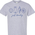 Just Beachy Graphic T-Shirt for Women, Coastal Summer Tee