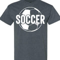 Funny Soccer Player Shirt, Cool Soccer Ball Graphic Tee for Adults