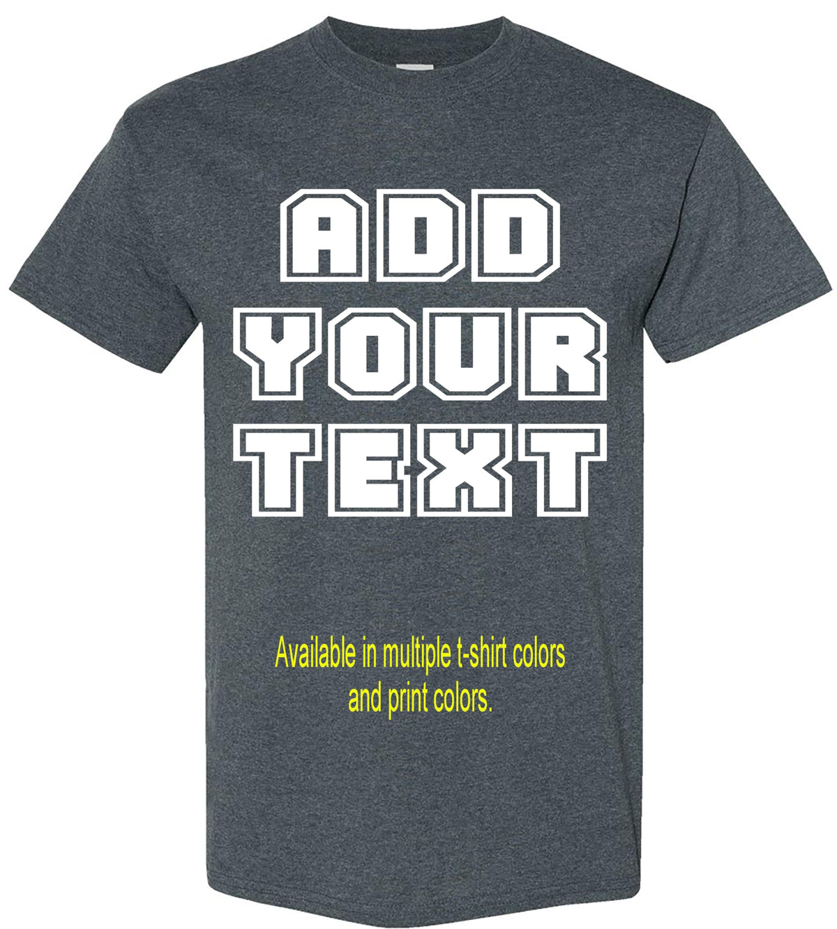 Custom T-Shirt Add Your Text Personalized Tshirt Adult Men Women%100 Cotton Tee