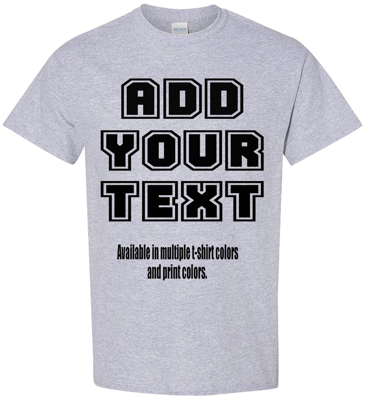 Custom T-Shirt Add Your Text Personalized Tshirt Adult Men Women%100 Cotton Tee