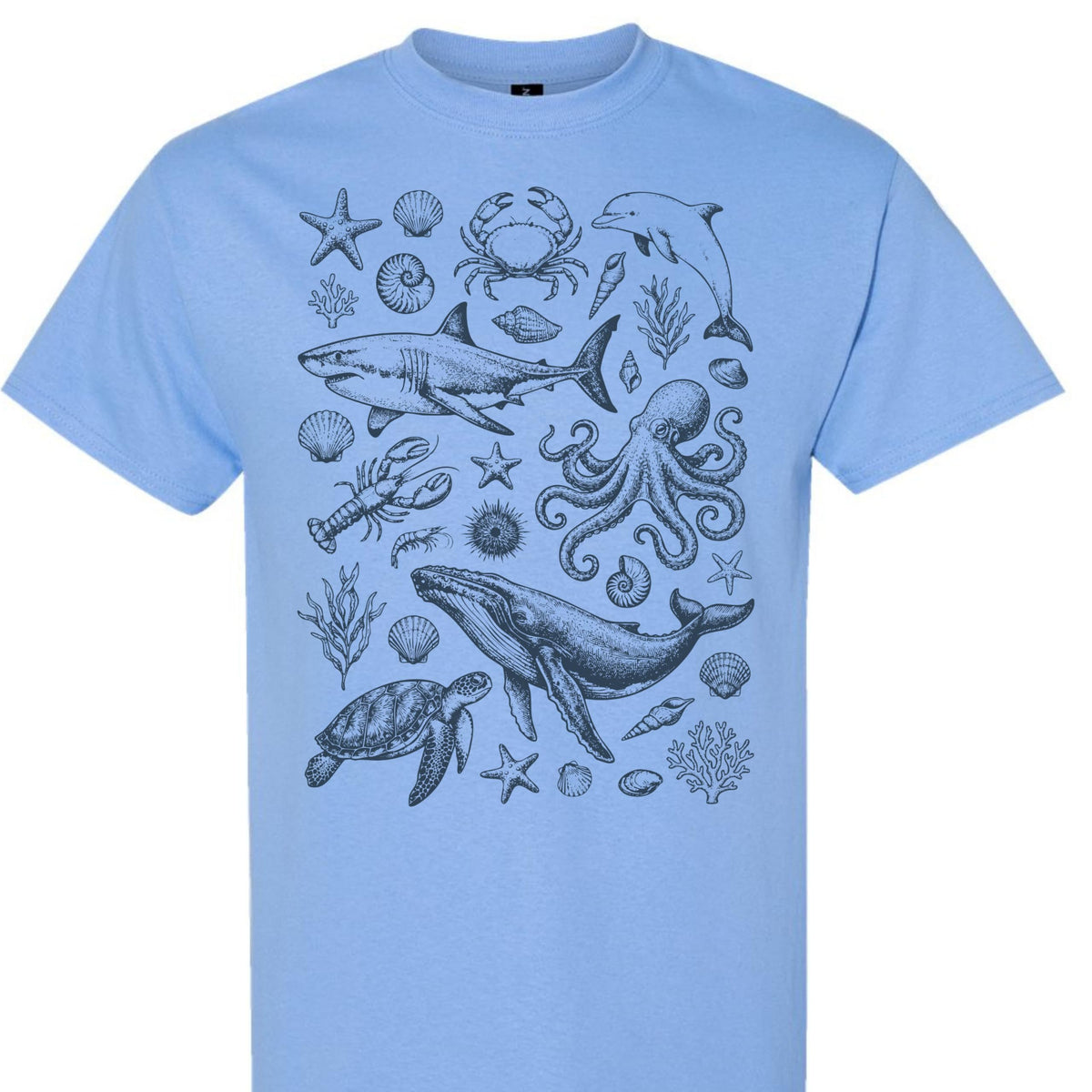 Women's Graphic T-Shirt, Casual Summer Beach Vacation Tee, Cute Coastal Top, Beachwear