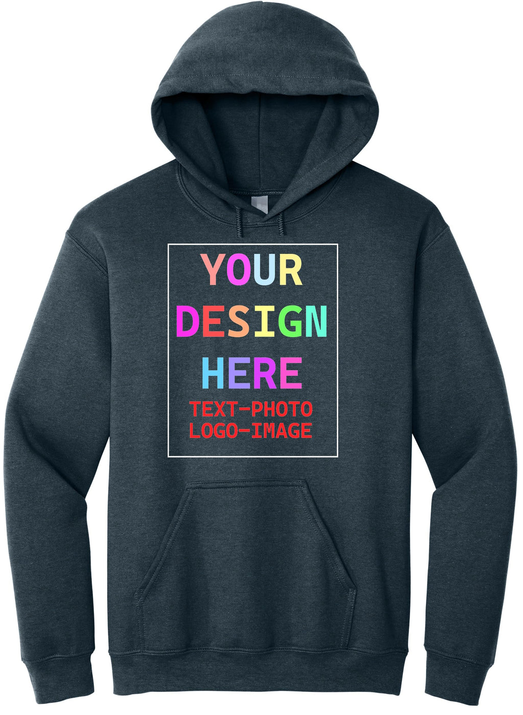 Custom Hoodie for Men and Women, Design Your Own, Personalized Sweatshirt Hoodie, Add Your Text Photo Print